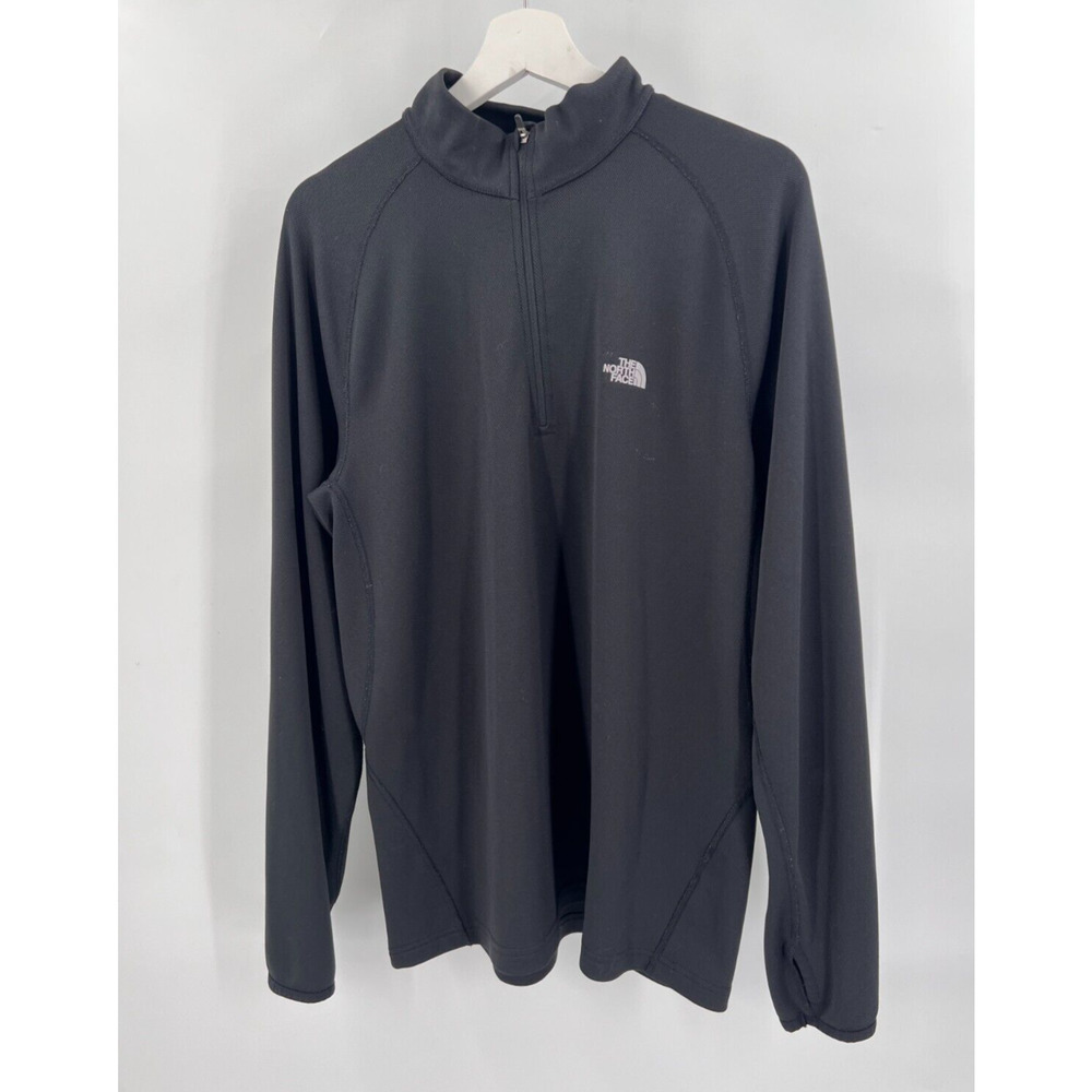 The North Face Pullover Mens L Large Long Sleeve 1/4 Zip Polartec Casual Outdoor